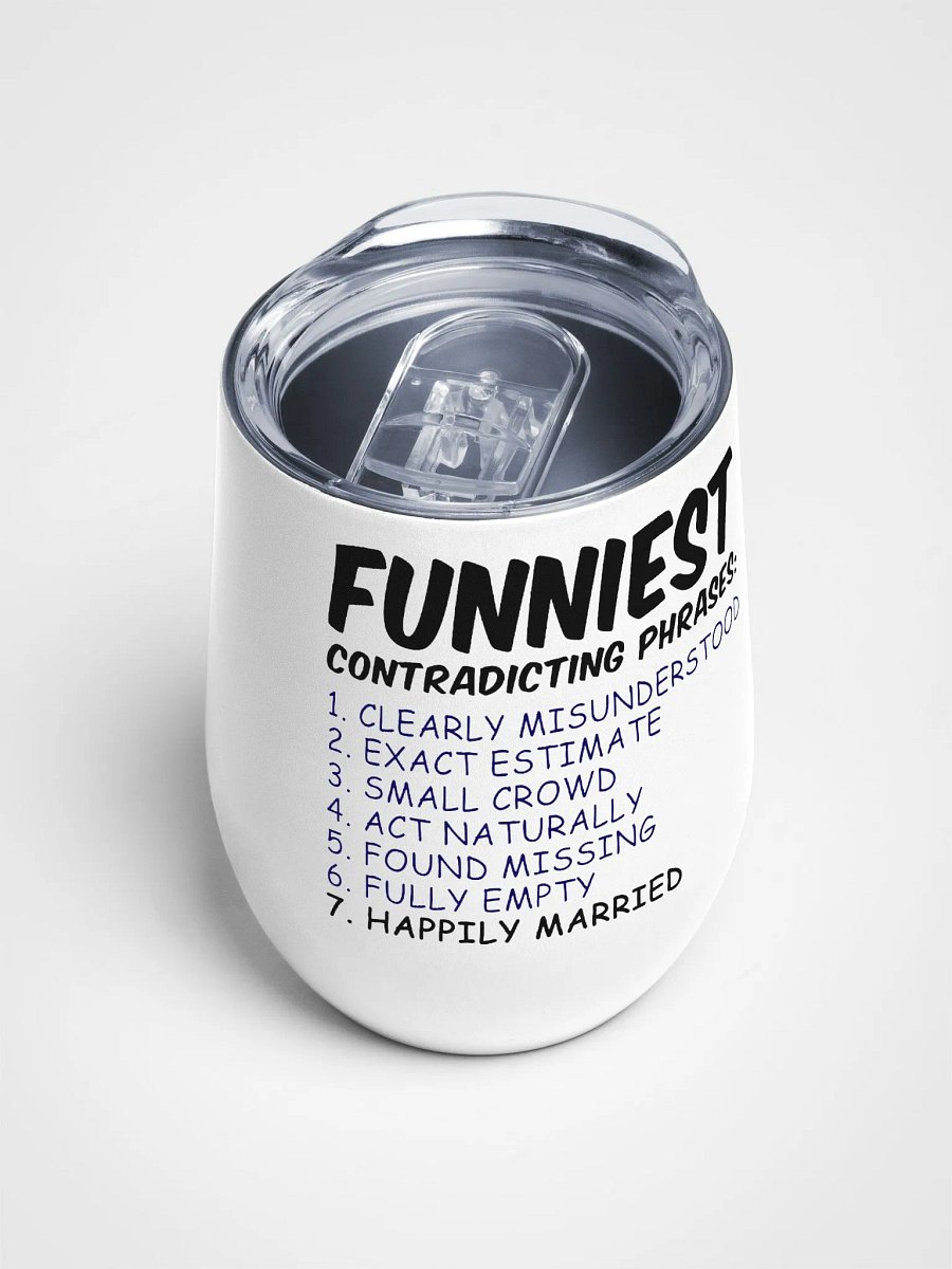 Contradictory Elegance Wine Tumbler product image (4)