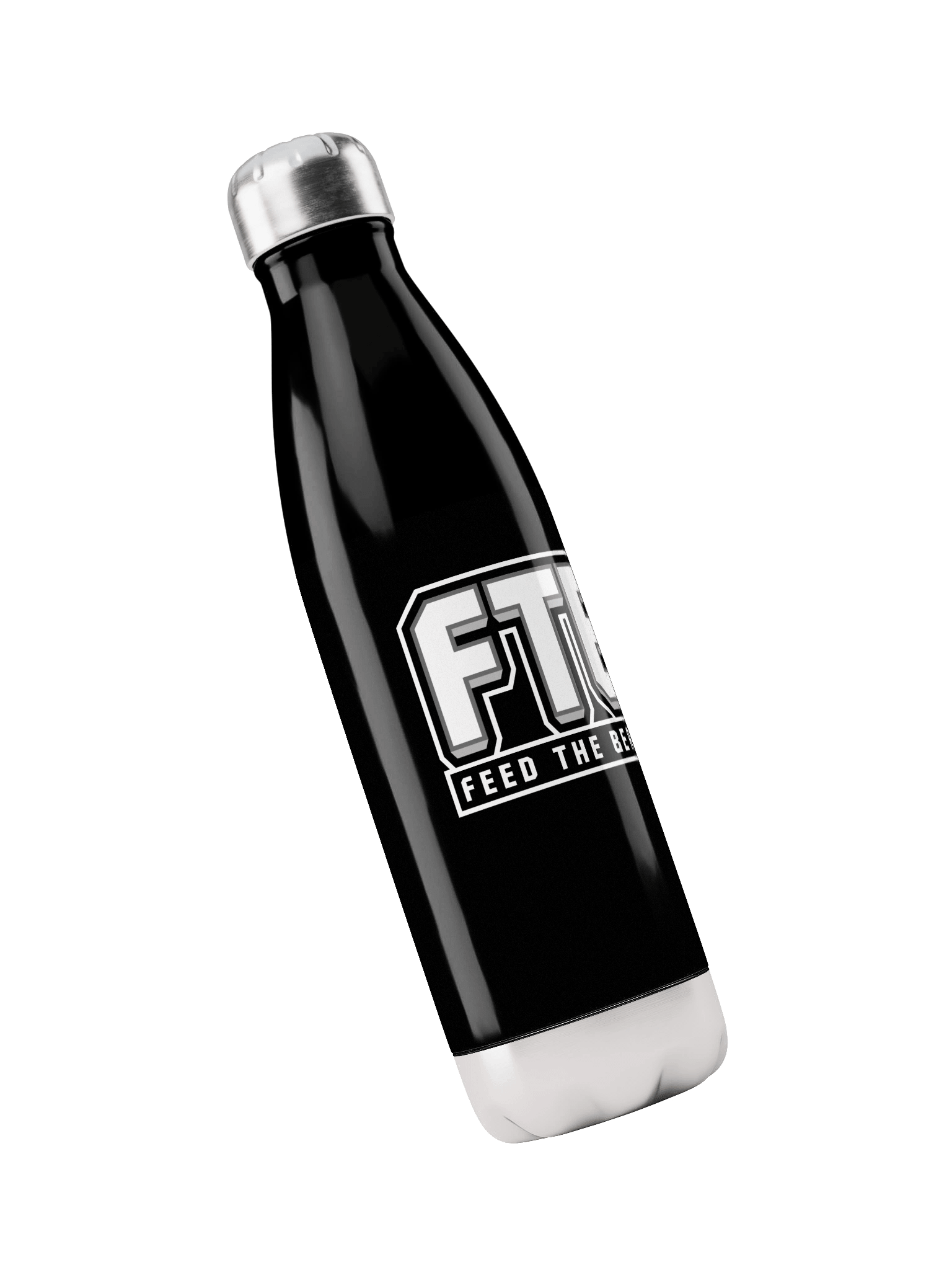 FTB Water Bottle: Monochrome product image (3)