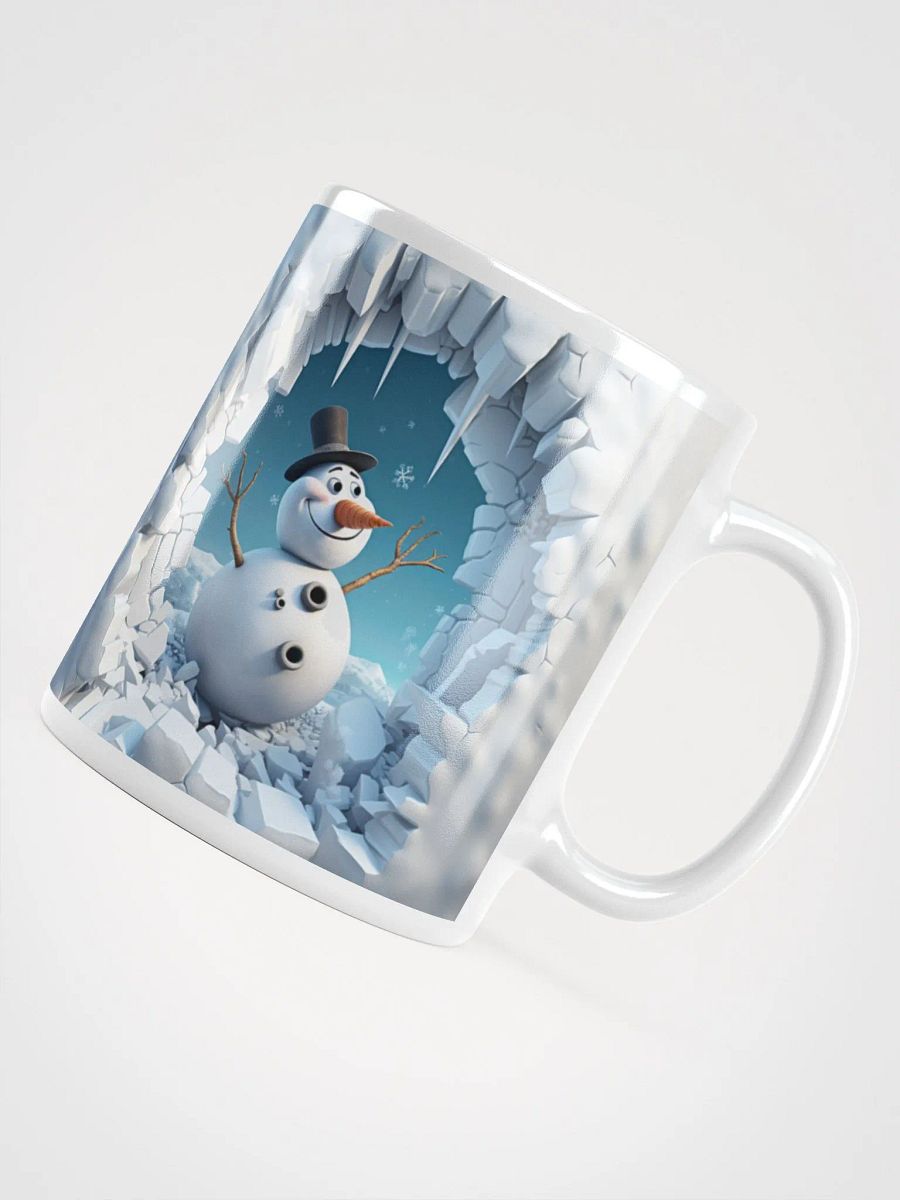Ho Ho Ho! Magical 3D Snowmen Mug, Double Sided product image (10)