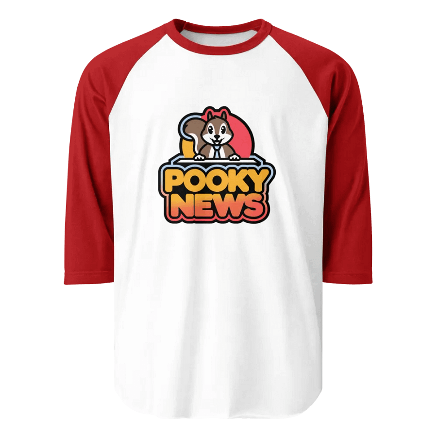 Pooky News ¾ Sleeve Raglan Tee product image (1)
