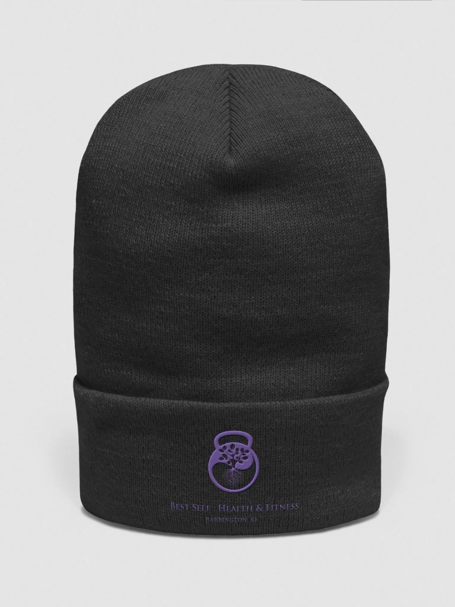 Best Self Beanie: Purple & Black product image (1)