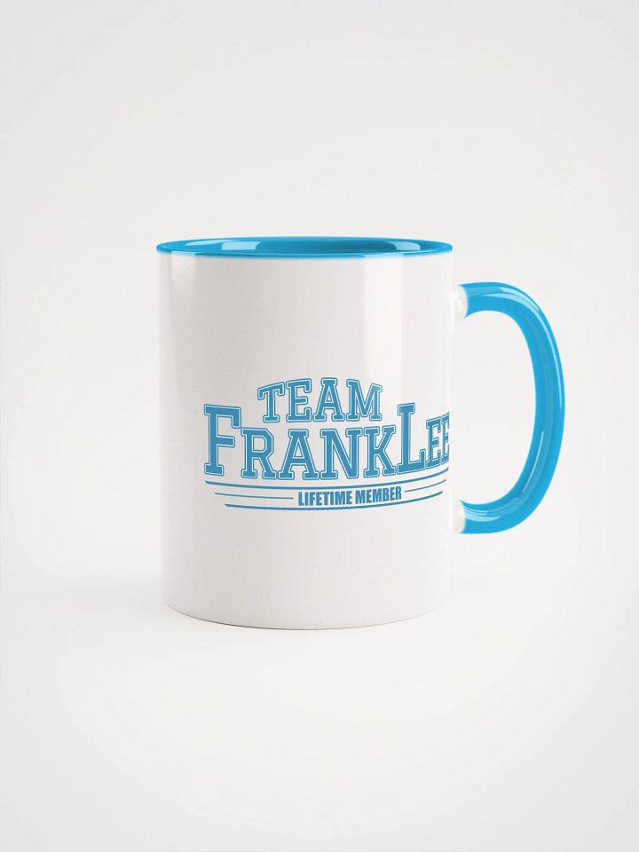 Team FrankLee Mug - Sky Blue & White product image (1)