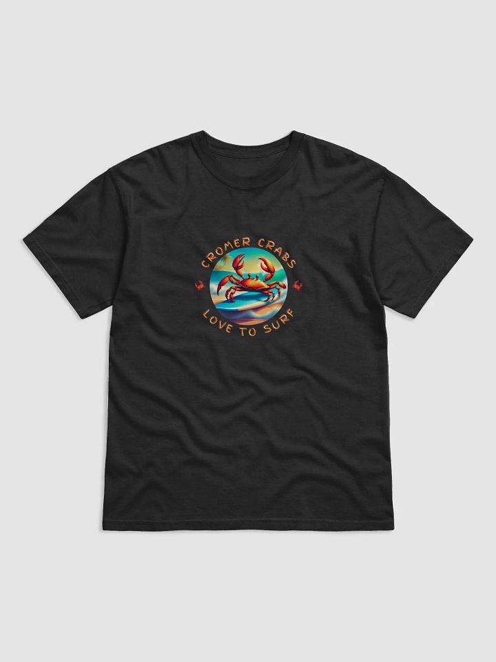 Cromer Crabs Love to Surf Heavyweight T-Shirt product image (8)