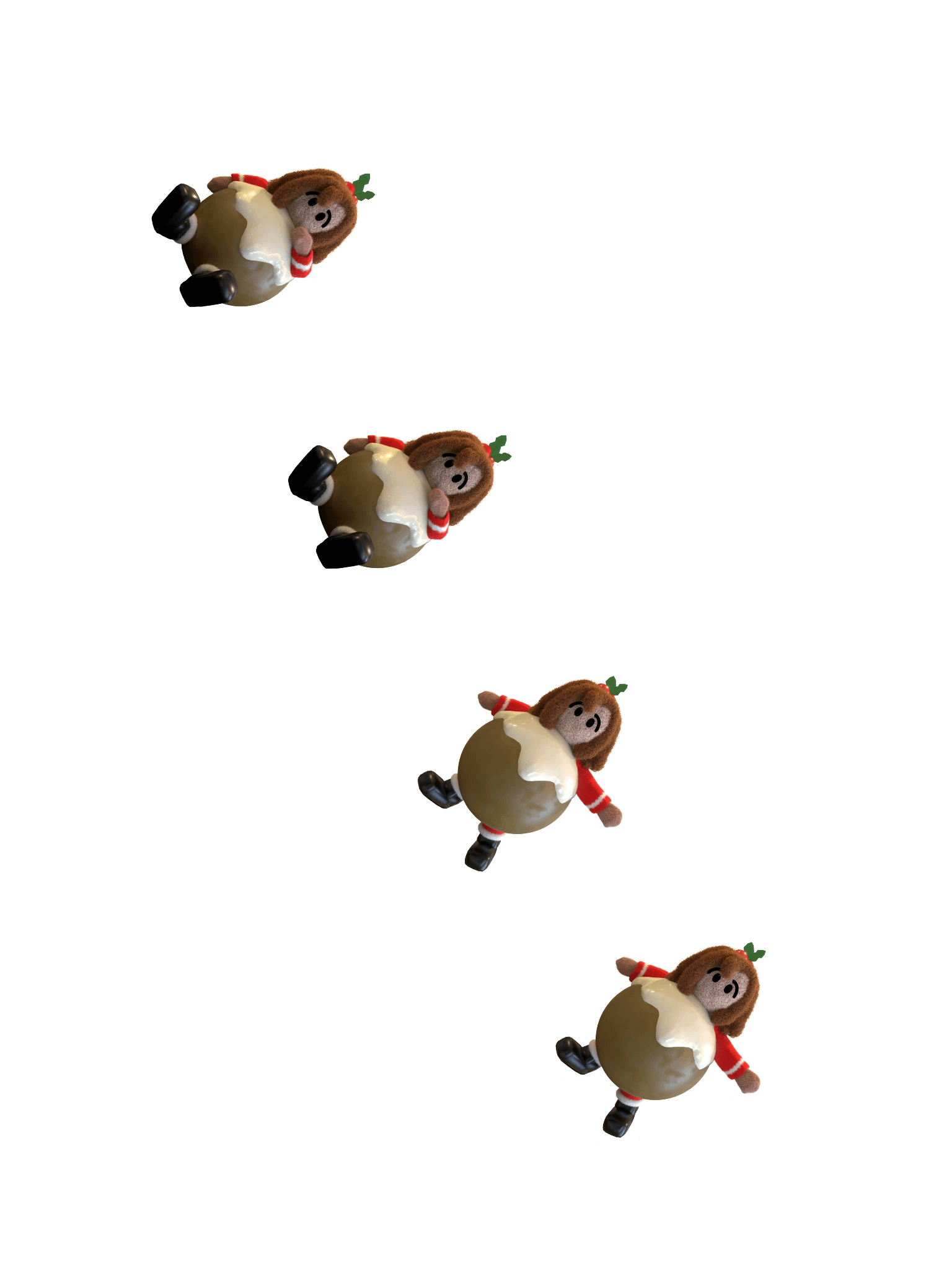 Christmas Pudding (Me!) Stickers product image (2)