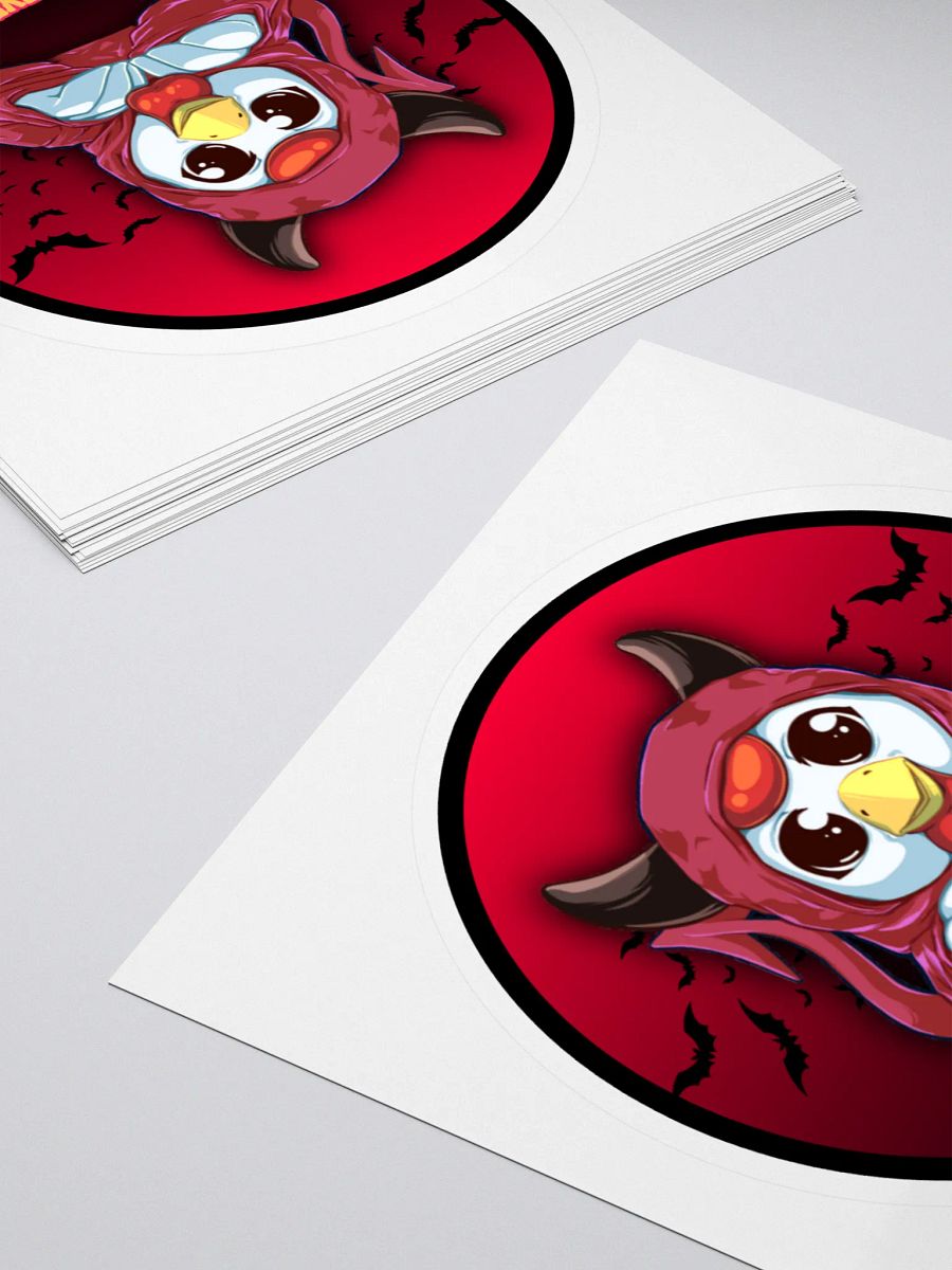 Devil Chicken Onesie Sticker product image (4)