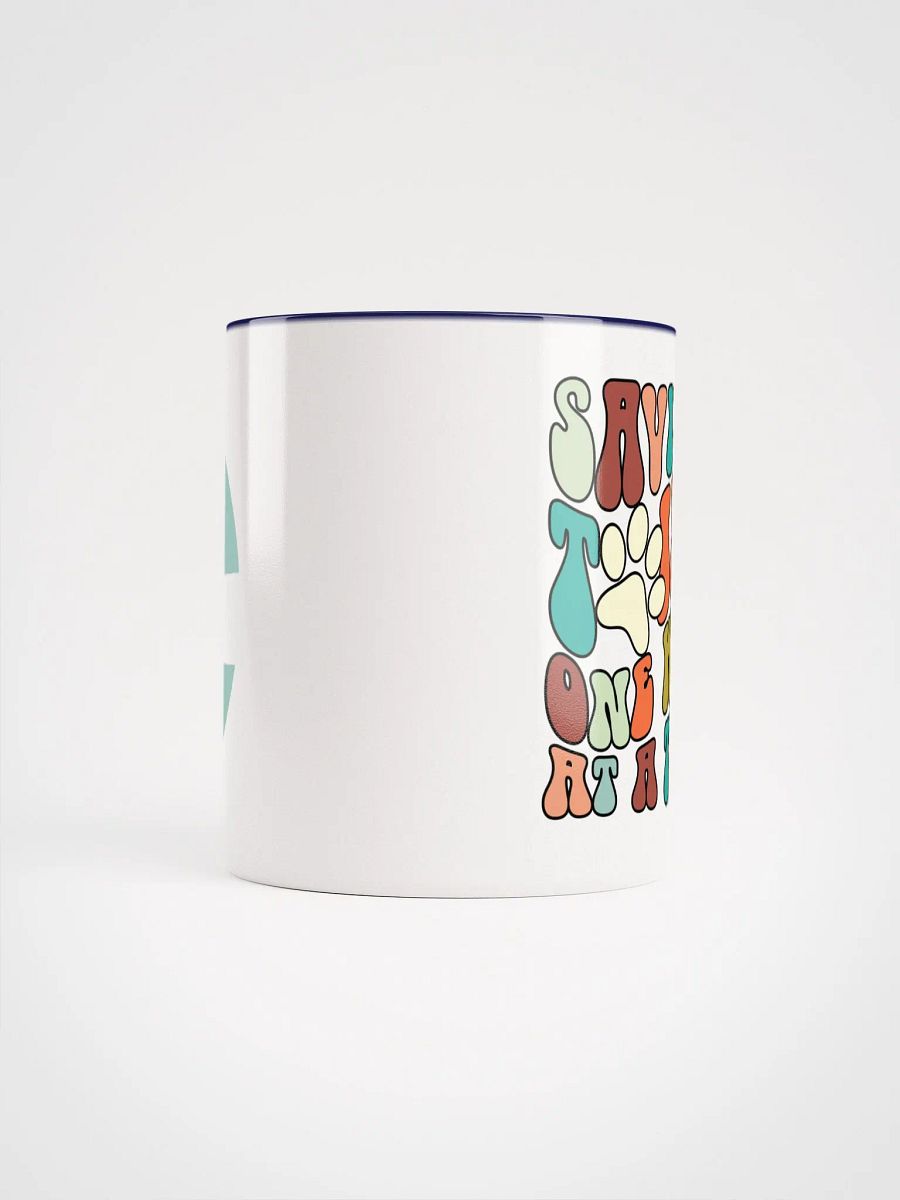 "Saving tails" Ceramic Mug with color inside product image (5)