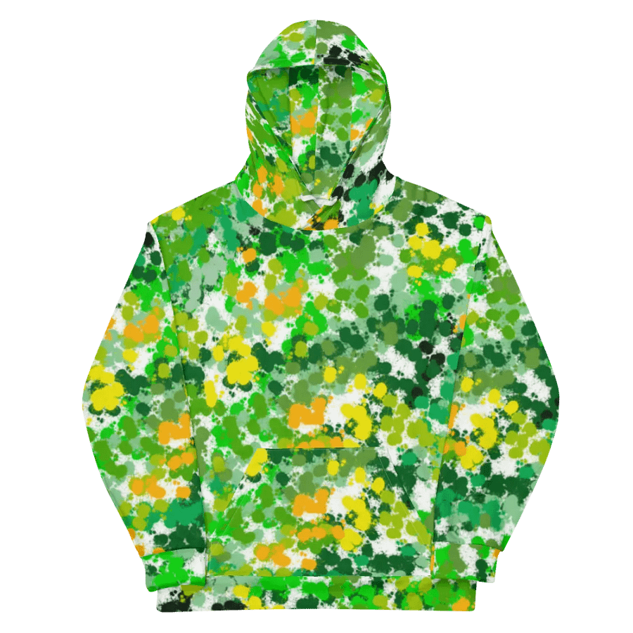 Green Splotches Hoodie product image (12)