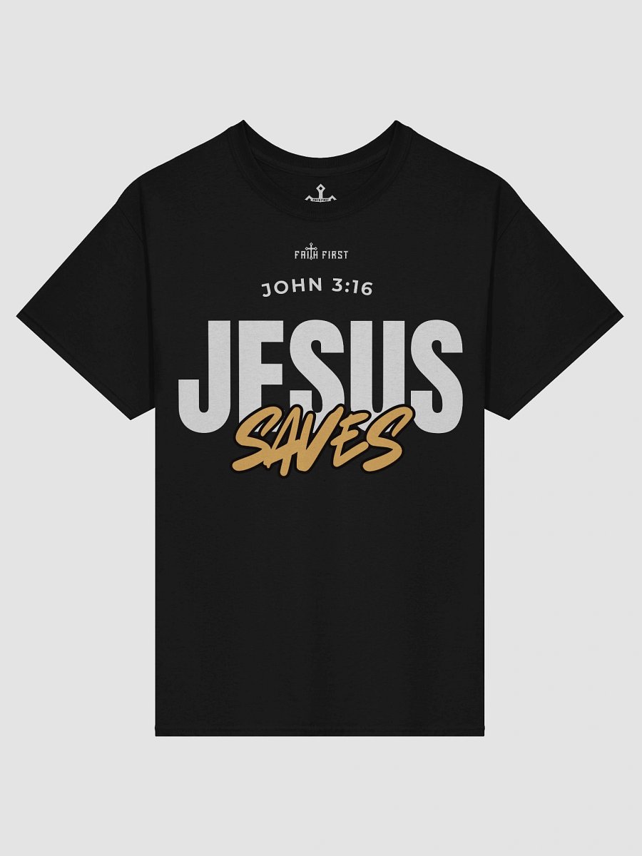 John 3:16 - Jesus Saves Unisex T-Shirt product image (4)