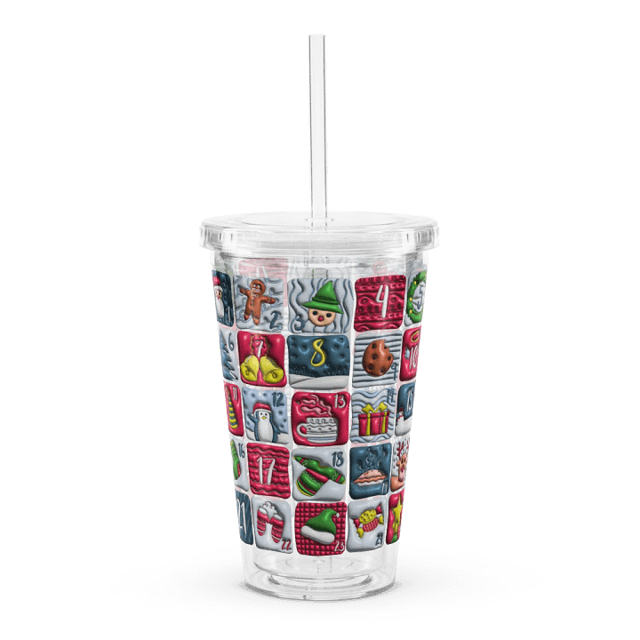 Christmas Calendar Acrylic Tumbler product image (2)