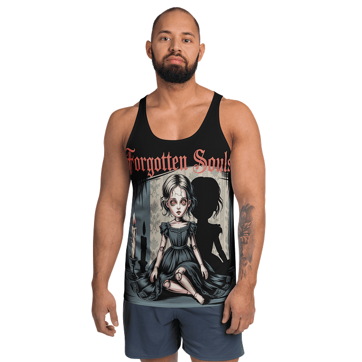 Midnight Veil Designs Gothic Forgotten Souls Tank Top - Unisex All-Over Print product image (1)