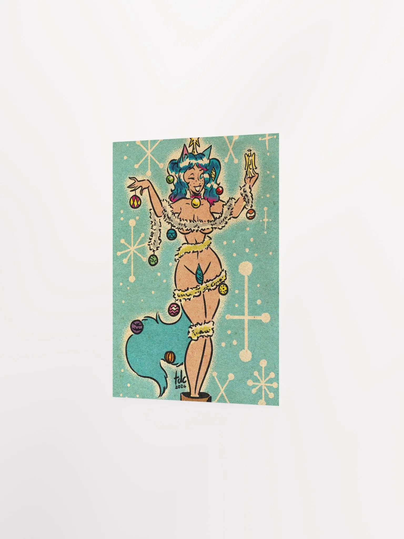 Retro Katie Tree -Print product image (2)