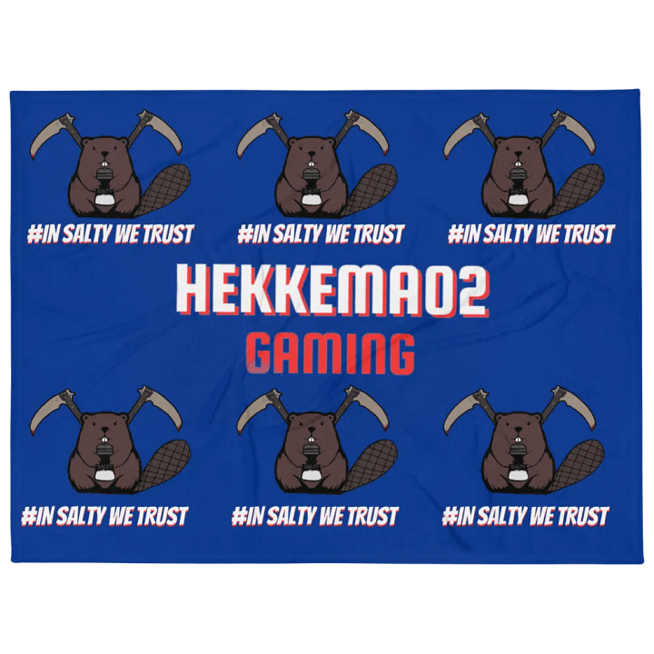 HEKKEMA02 X SALTY- Throw Blanket product image (1)