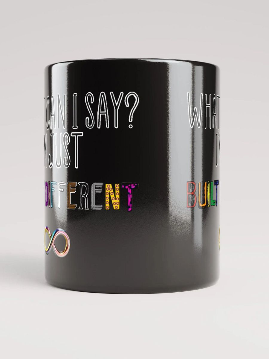 Built Different BLACK Mug product image (4)