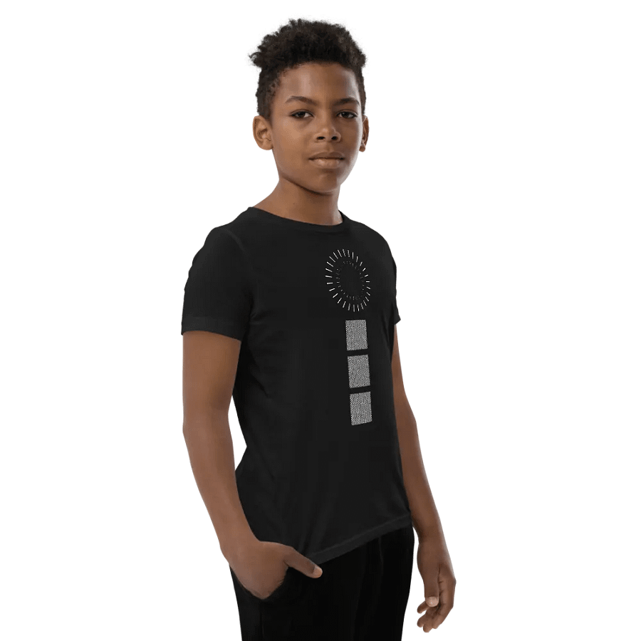 Squares and Circle Youth T-Shirt product image (10)
