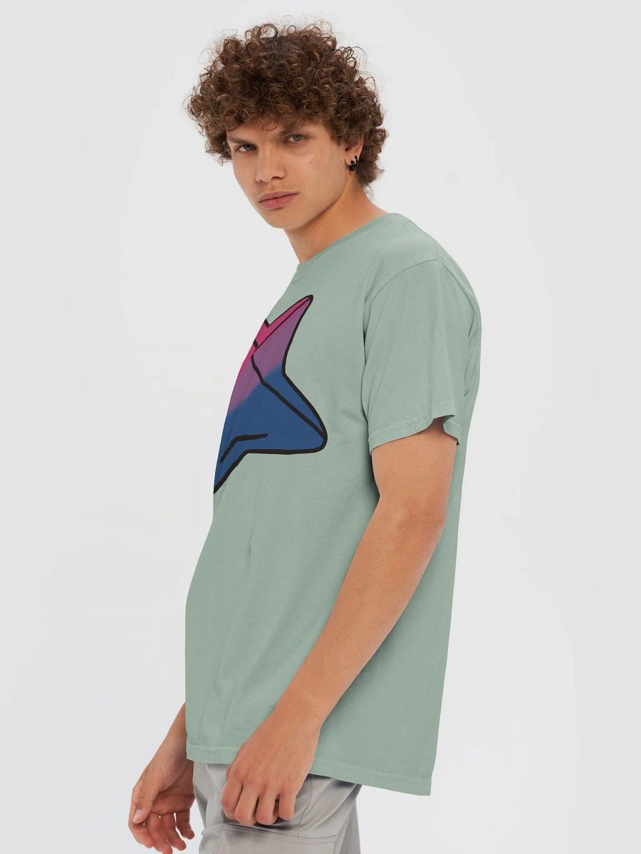 Bi Pride Folding Star T Shirt product image (47)
