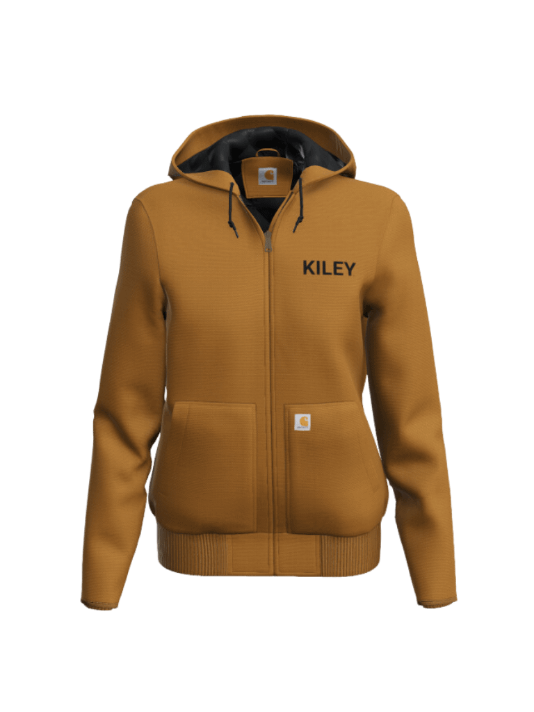 KILEY Women's Carhartt Loose Fit Washed Duck Insulated Active Jac product image (1)