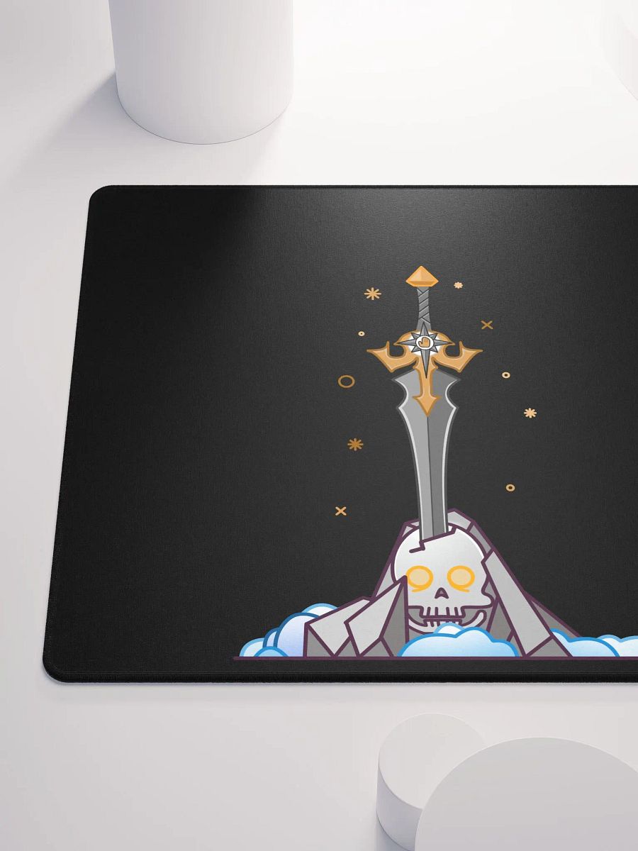 Sword in the Skull - Argent Variation - Gaming Pad product image (10)