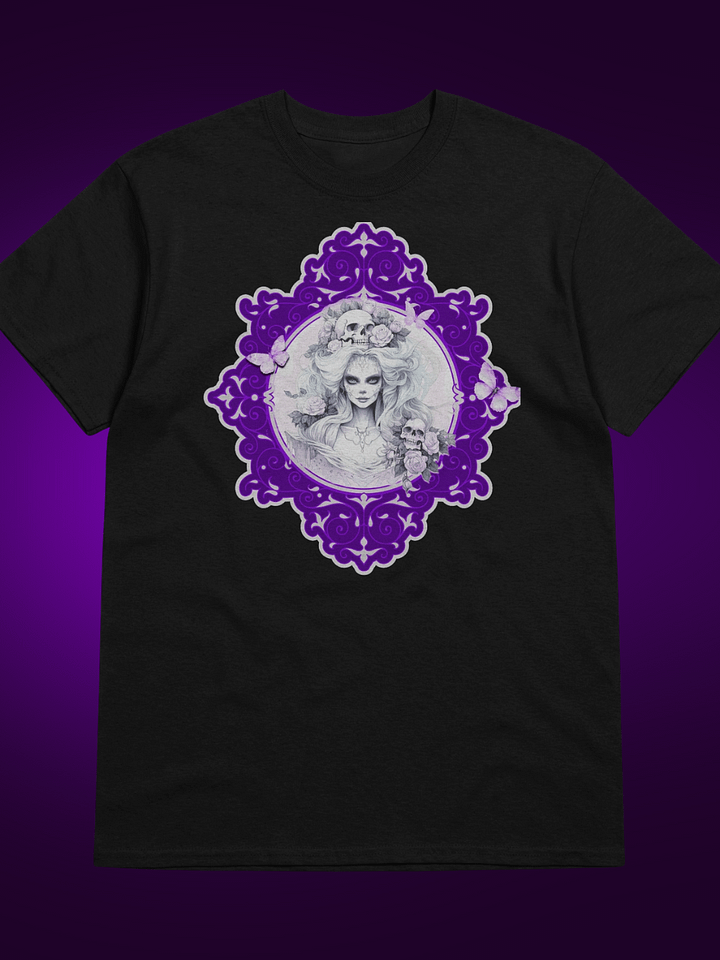 Gothic Beauty Vintage Portrait T-Shirt product image (1)
