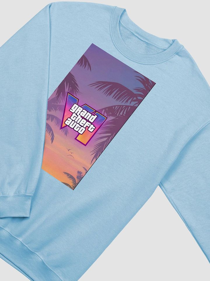 Sunset Logo Grand Theft Auto VI Crewneck product image (12)