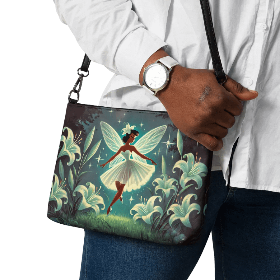 Enchanted Dancing Lily Fairy Crossbody Bag - Fairytale Purse product image (11)