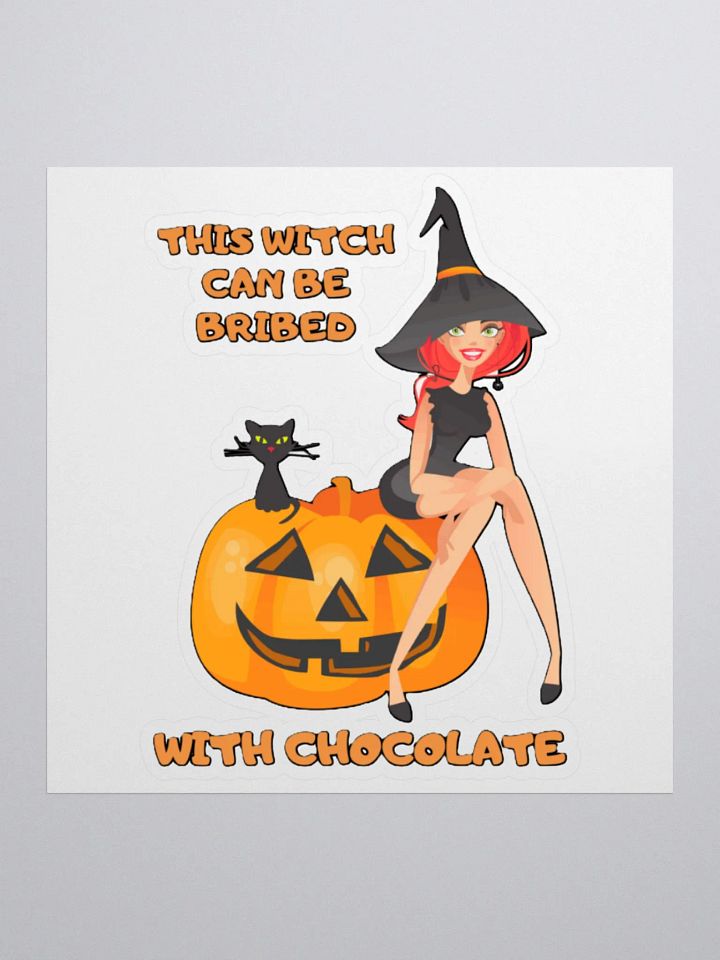 THIS WITCH CAN BE BRIBED WITH CHOCOLATE product image (3)