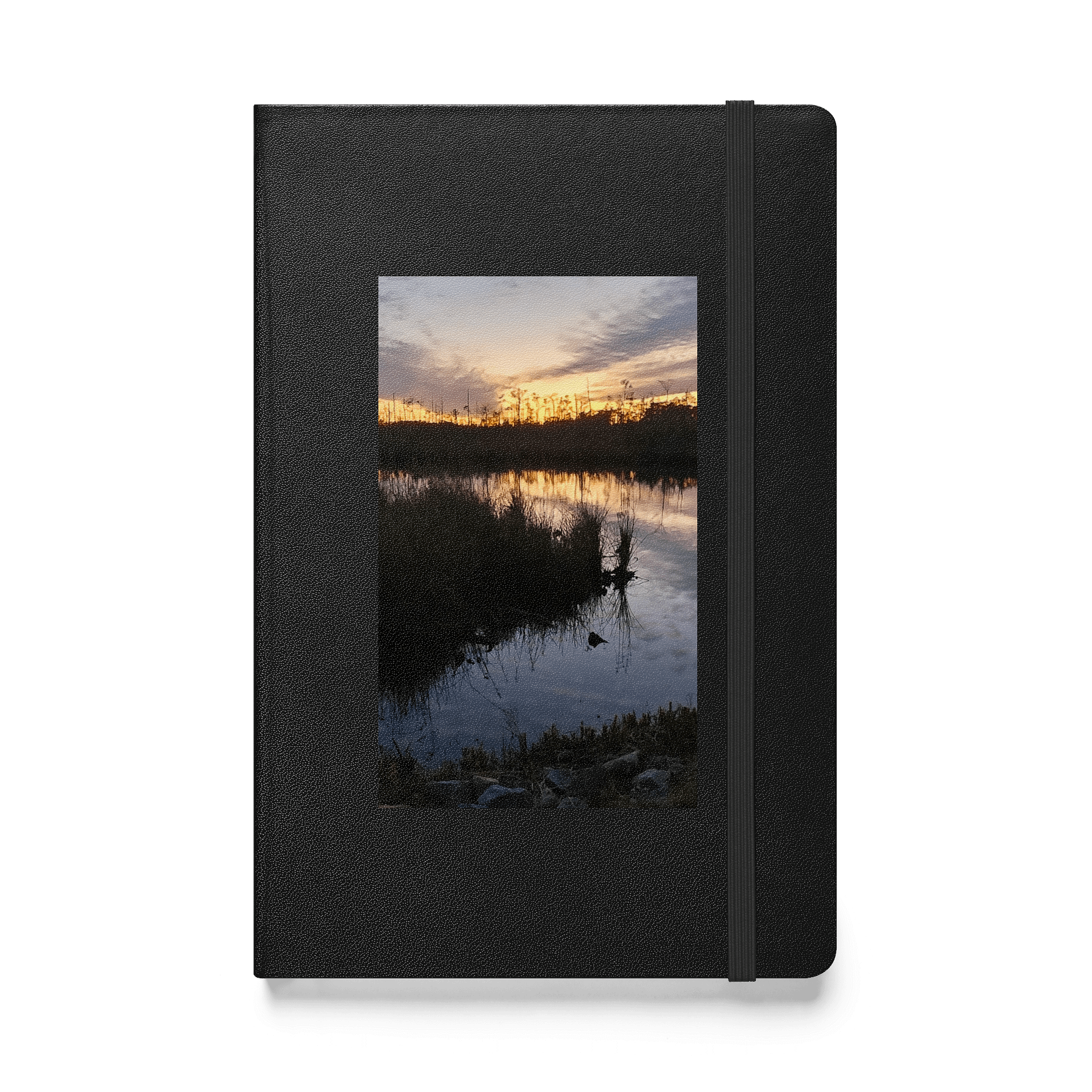 Serene Sunset Hardcover Notebook product image (1)