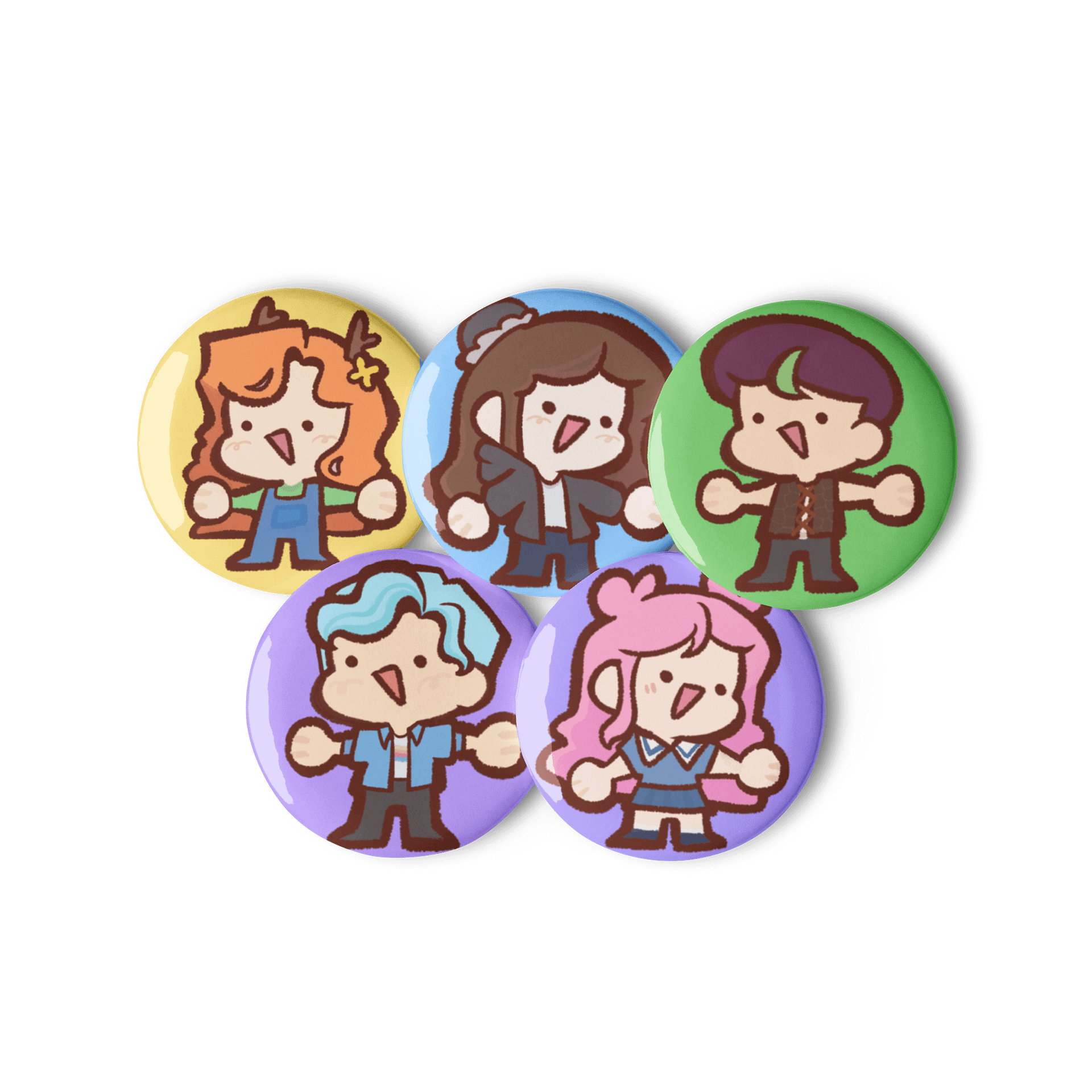 Set C - Button pins product image (2)