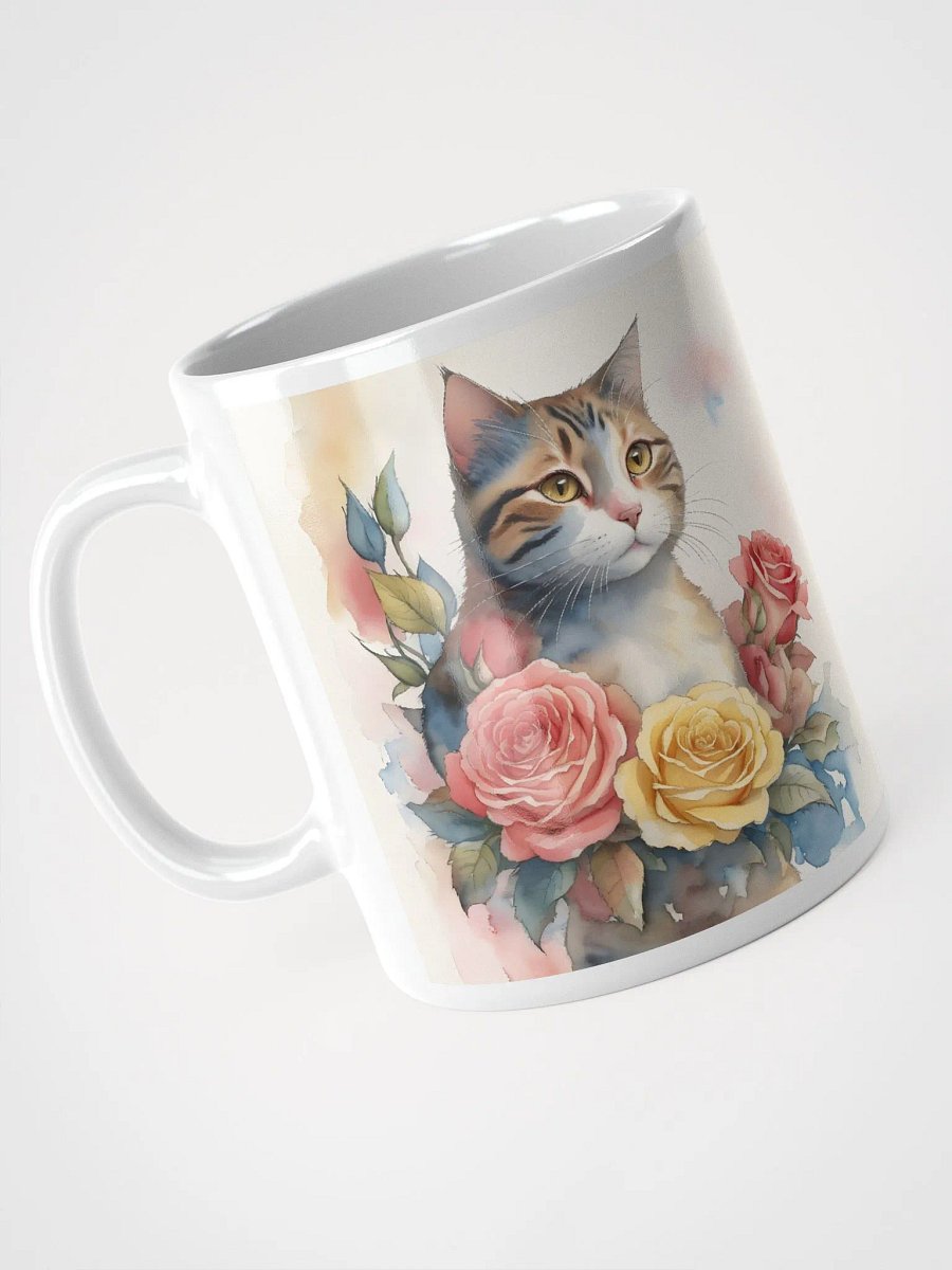 Floral Feline Watercolor Mug product image (6)