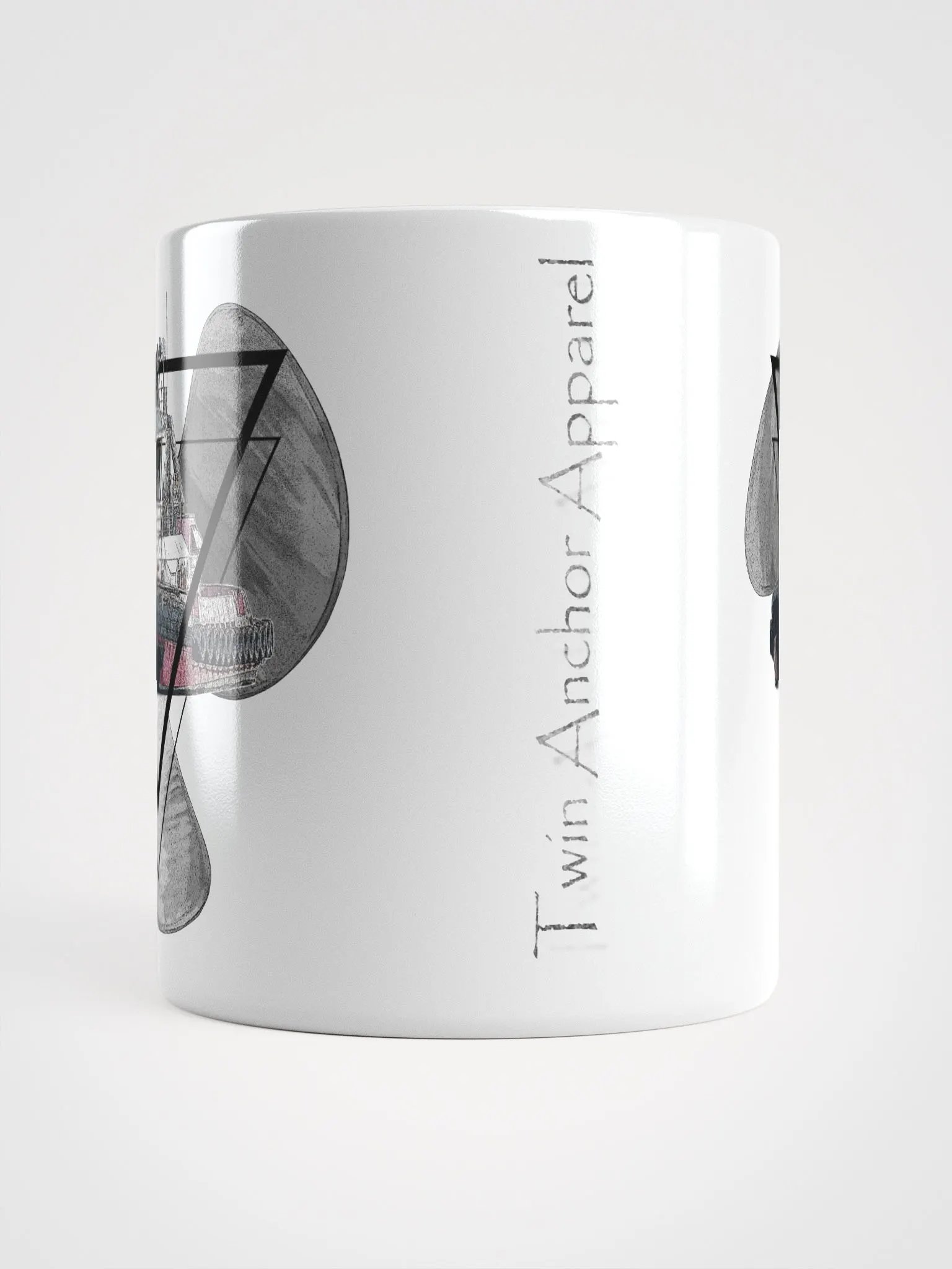 Three blade prop triangle Athena tug Mug 11oz, 15oz, & 20oz product image (5)