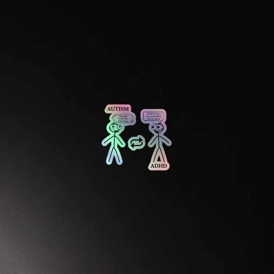 THE AUTIE-HD CONVO STICKERS - Stick It to the Norm product image (2)
