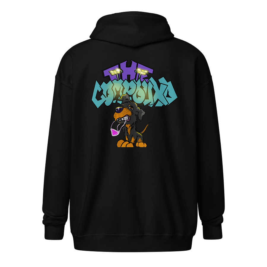 Snarling Compound Canine Zip Hoodie product image (8)
