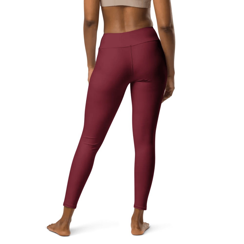 Crimson Crush High-Waisted Athletic Leggings product image (4)