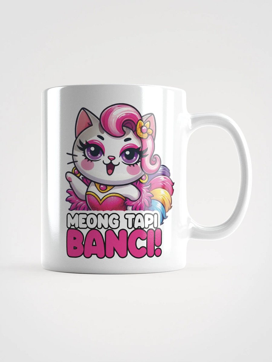 Meong Tapi Banci! White Glossy Mug product image (1)