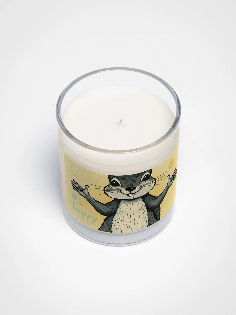 Happy Squirrel Soy Wax Candle product image (3)