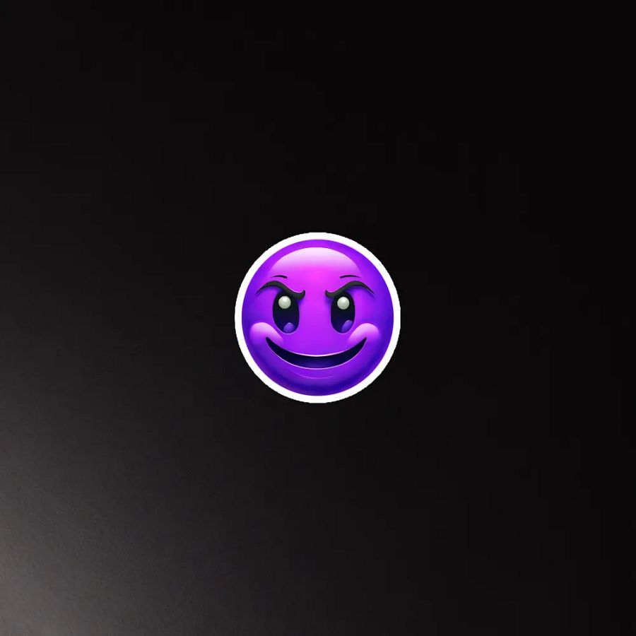 Channel Emote Magnet: Evil Smile product image (3)