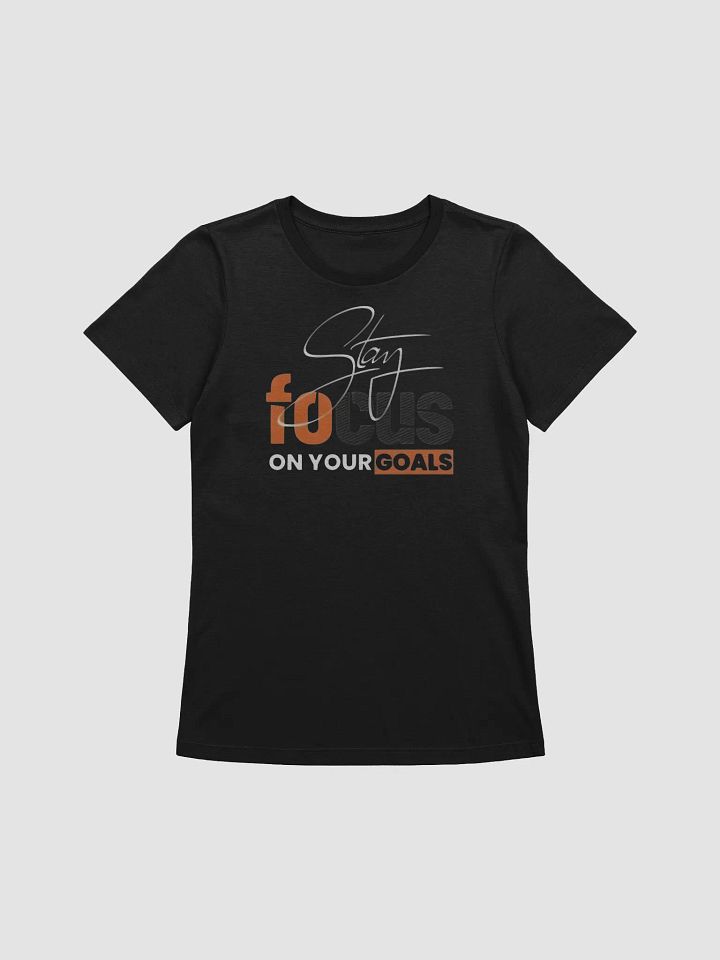 Women's Supersoft Relaxed-fit T-Shirt Stay Focus Graphic product image (1)