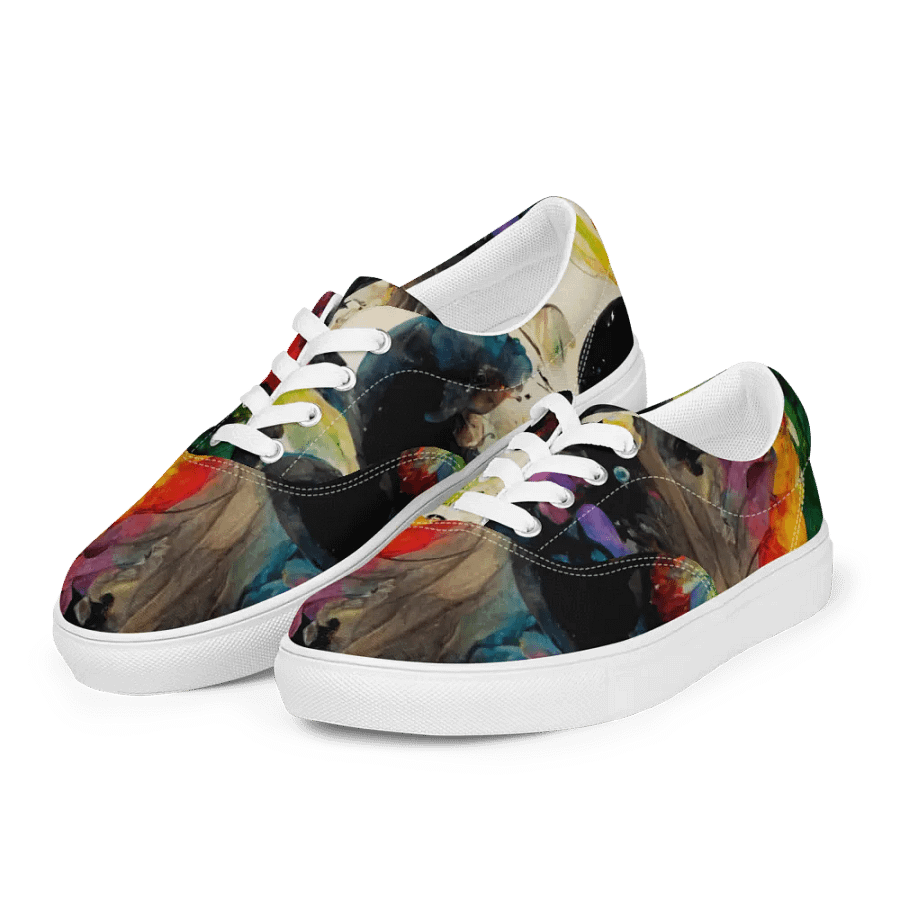 Dreamlike Mushroom Men's Canvas Shoes product image (3)