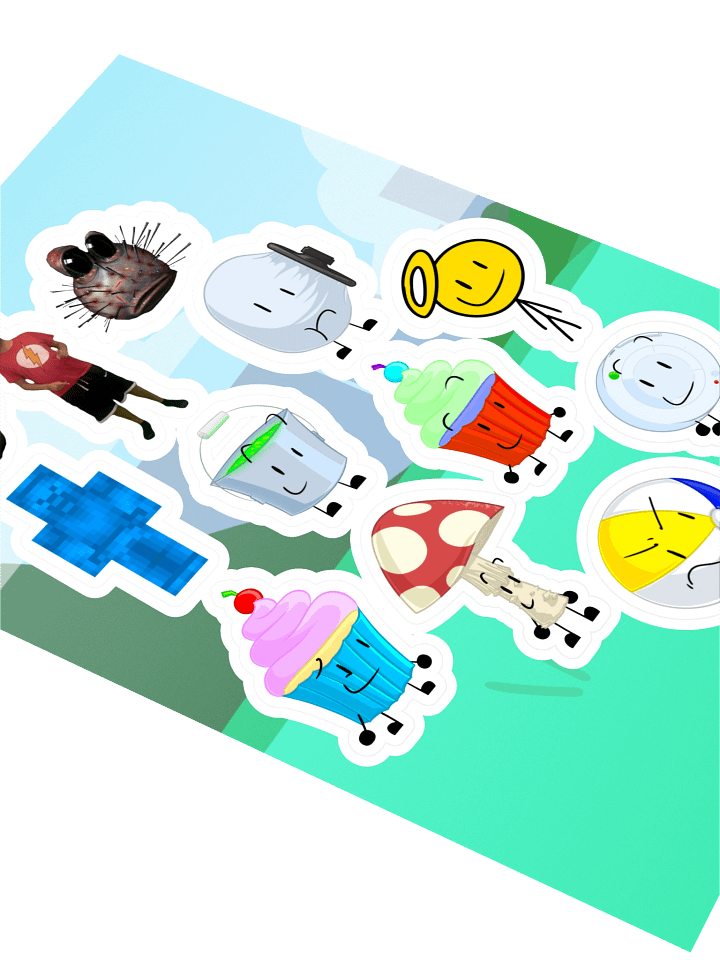 Fuzzle Battle S1 Sticker Sheet product image (2)