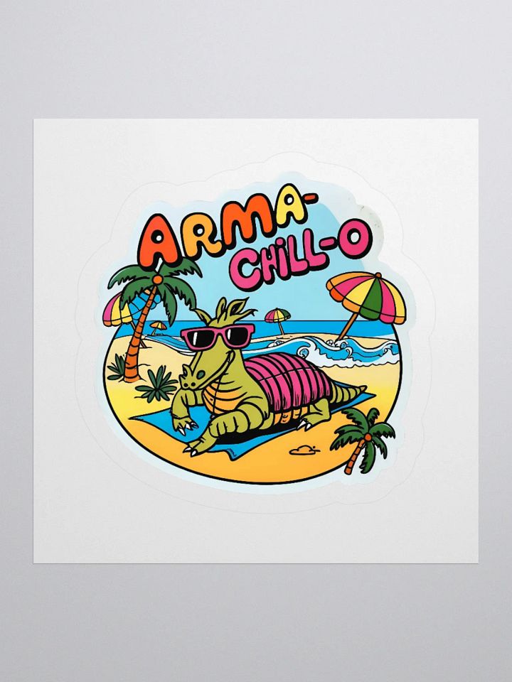 Arma-Chill-O Beach Vibes Sticker product image (2)