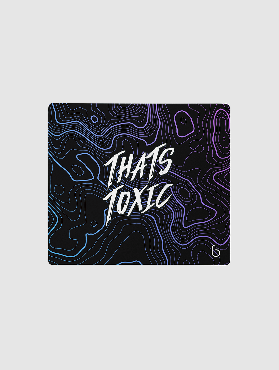 (2 Sizes) That's Toxic Black/Faded Desk Mat product image (1)