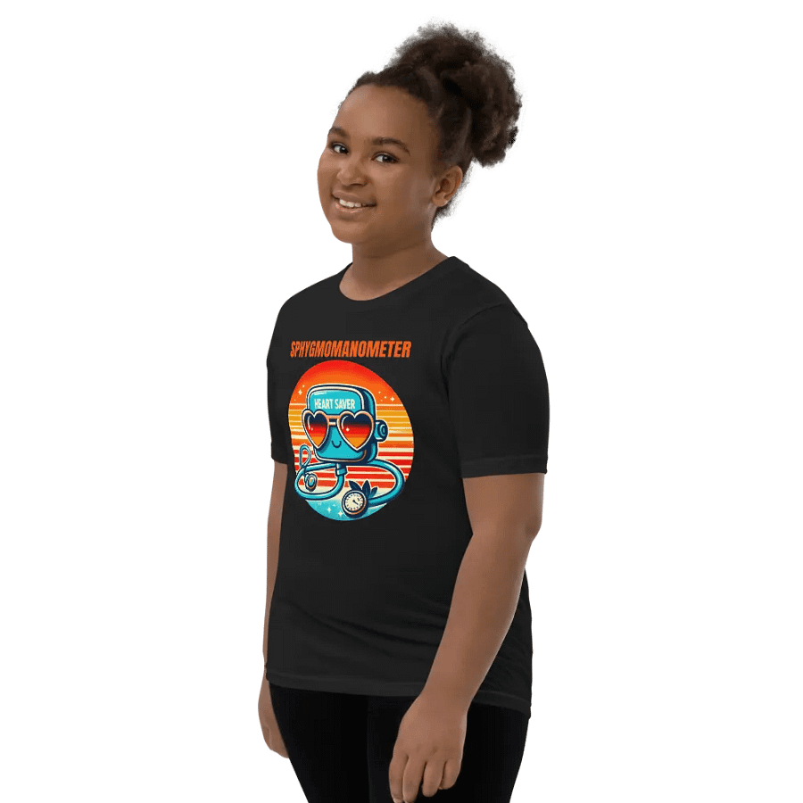 medical device tee, Heart Saver Sphygmomanometer Youth T-Shirt product image (11)