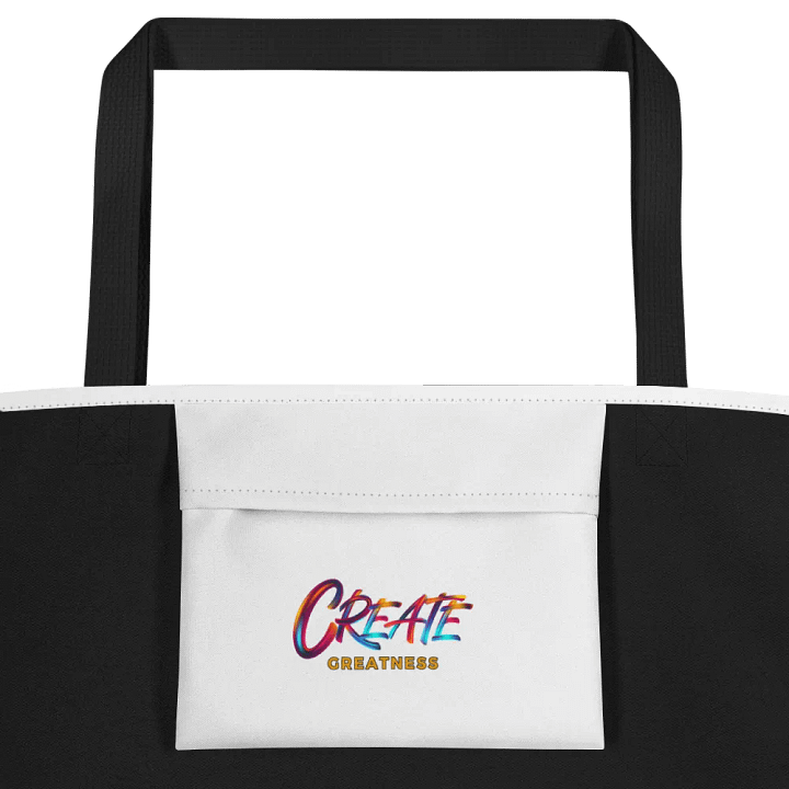 Expressive Born to Dance His Silhouette All-Over Tote Bag product image (2)