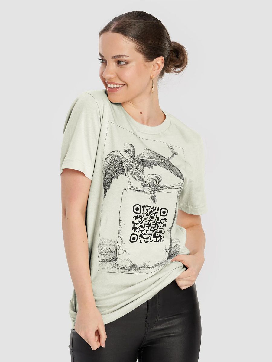 Death QR Coded Super Soft Tee - Dark product image (3)