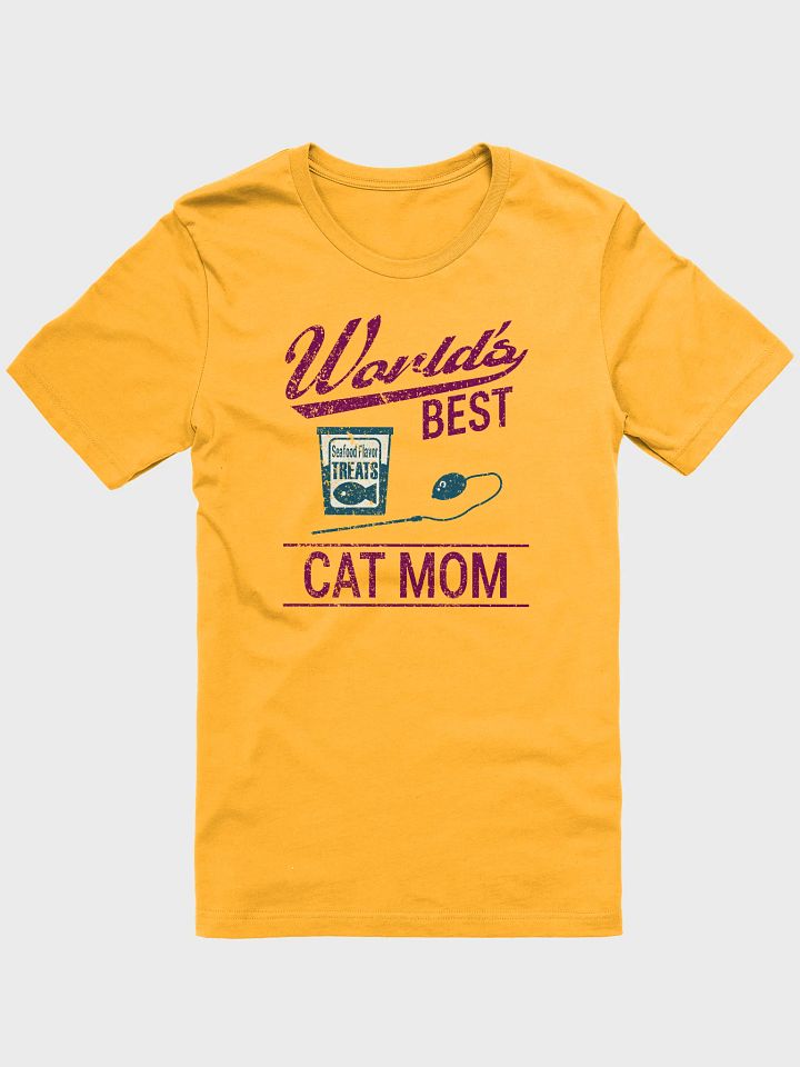 World's Best Cat Mom Unisex Tee product image (1)