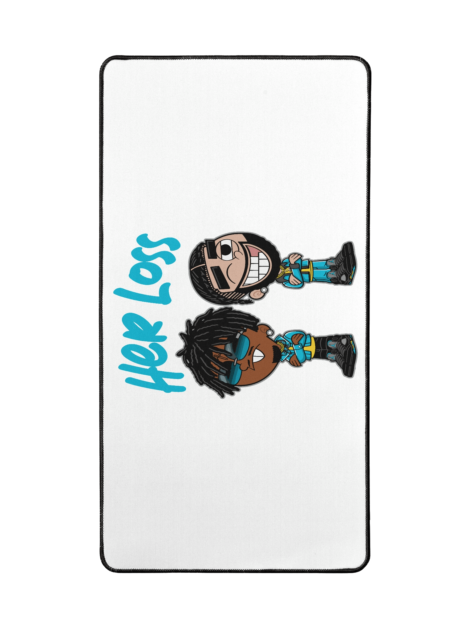 Trendy Cartoon Desk Mat - HER LOSS Edition product image (2)