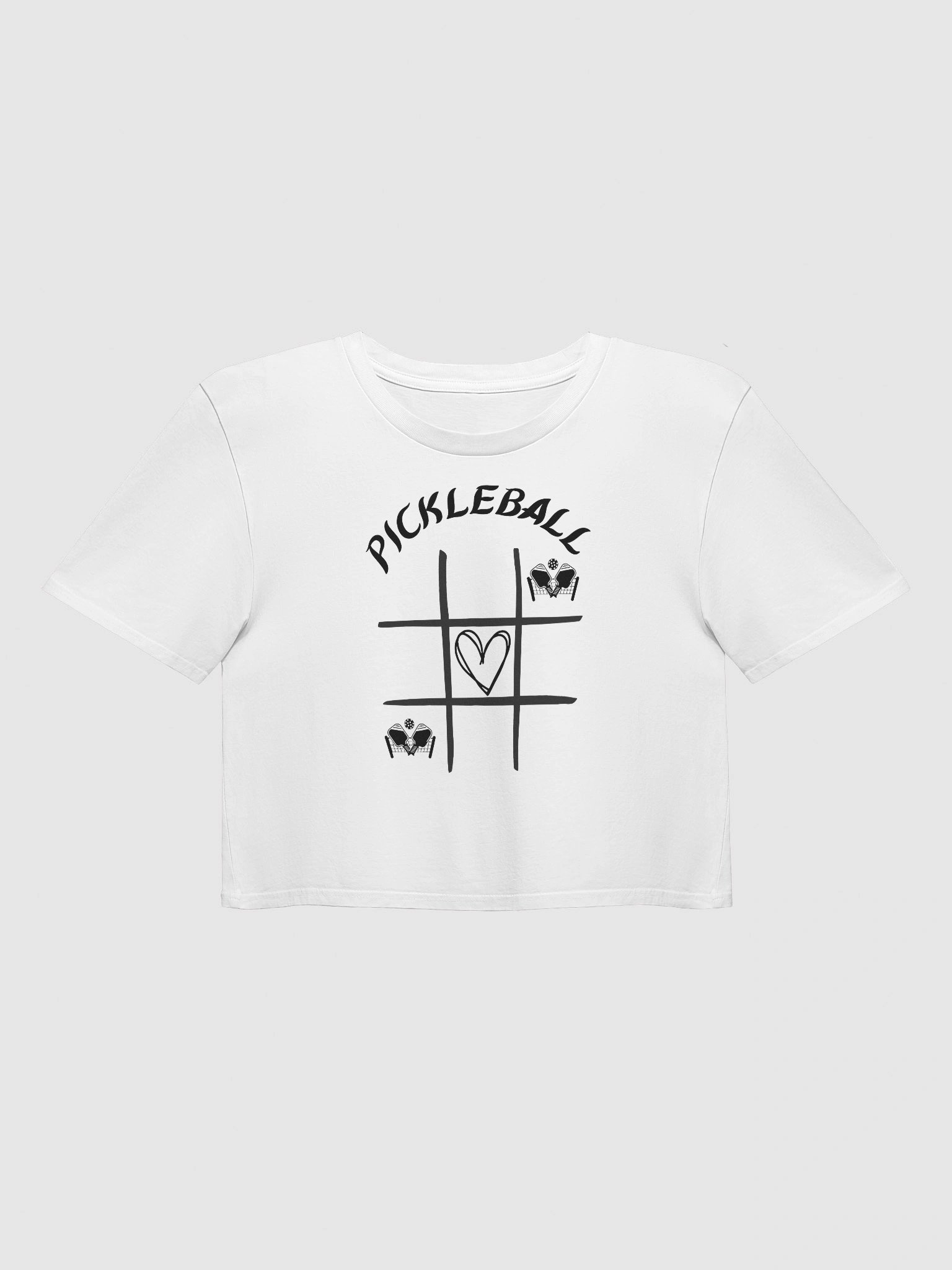Pickleball Tac As Colour Women's Premium Crop Top product image (1)