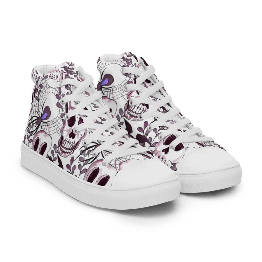Women's Gothic Delight Skulls High Tops product image (8)