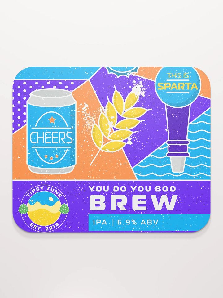 You Do You Boo Brew Mouse Pad product image (2)