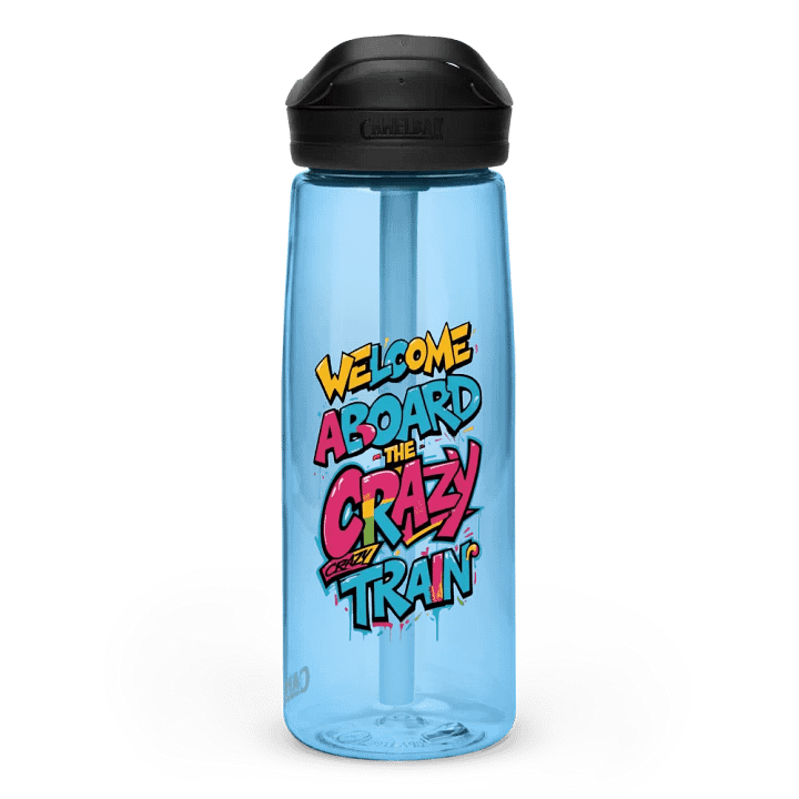 Crazy Train Graffiti Welcome Aboard Water Bottle product image (1)