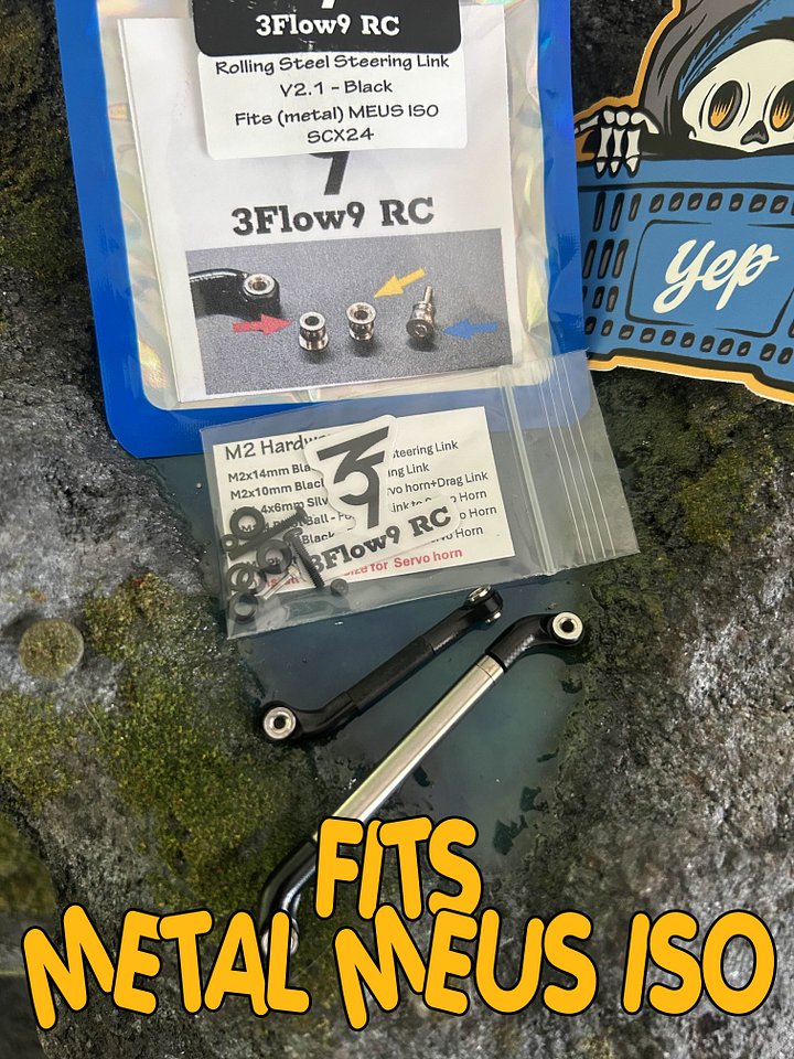 3Flow9 METAL Meus Roller Steering Link product image (1)